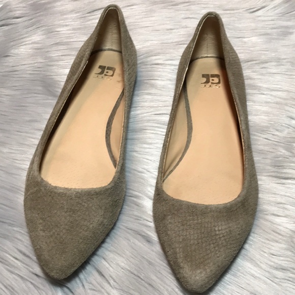 Joes jeans leather point toe ballerina flats 7 M - Picture 2 of 8